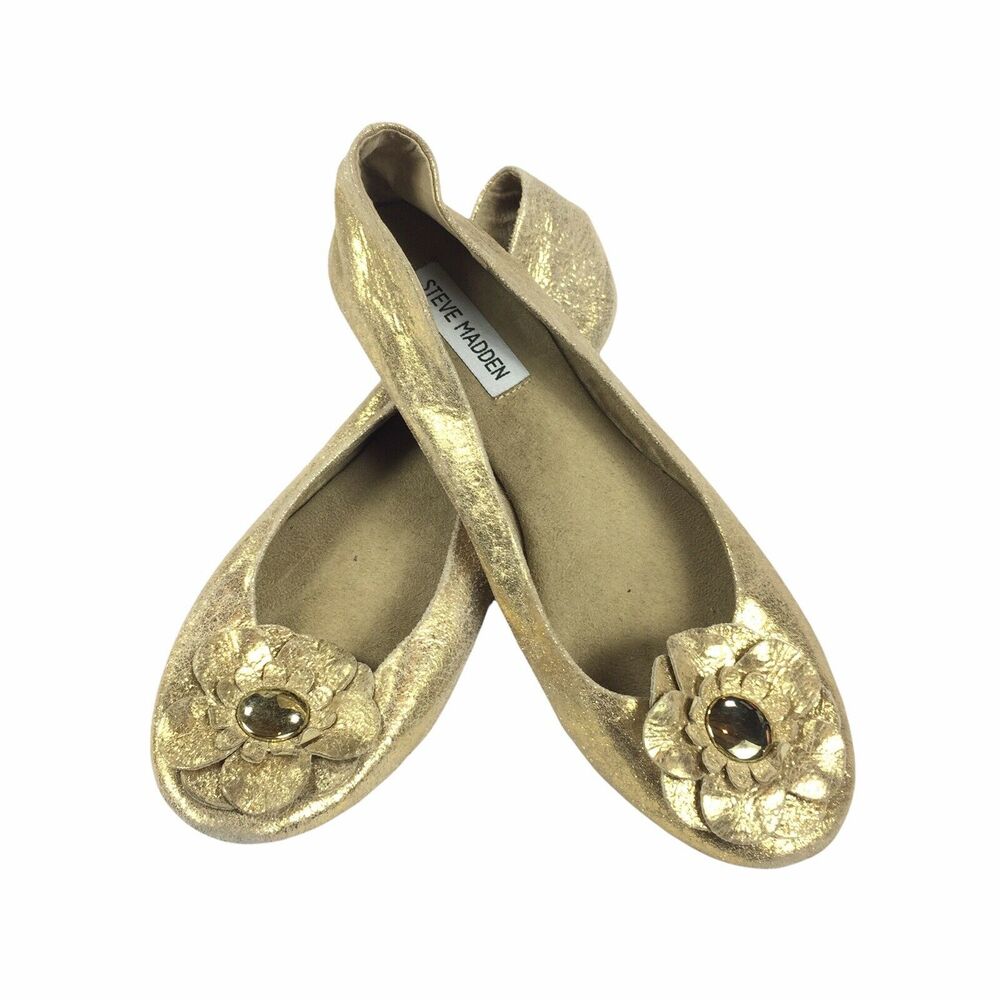 Steve Madden Bummble Leather Ballet Flat